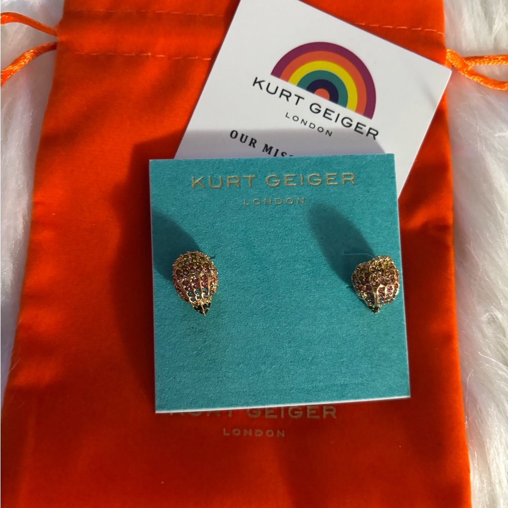 Kurt Geiger London Eagle Stud Earrings